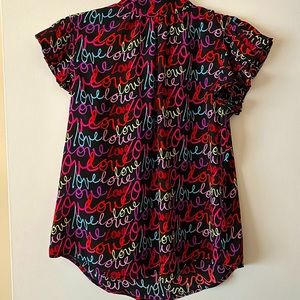 Small 7th avenue designer studio blouse